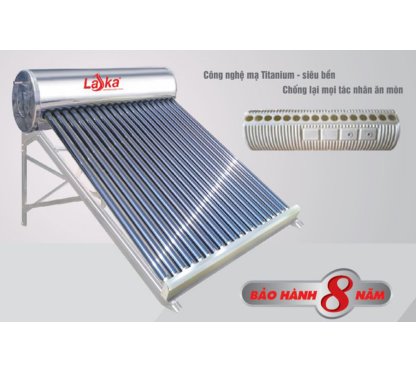 Máy nước nóng năng lượng mặt trời ruột nhựa PPR Laska 20 - PPR