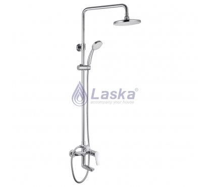 SEN CÂY TẮM ĐỨNG NÓNG LẠNH, ĐỒNG THAU MẠ CROME (BH-5 NĂM)  LK 018