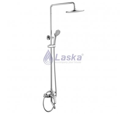 SEN CÂY TẮM ĐỨNG NÓNG LẠNH, ĐỒNG THAU MẠ CROME (BH-5 NĂM) LK 022