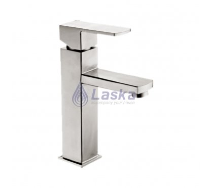 VÒI LAVABO NÓNG LẠNH INOX 304 (BH-5 NĂM) LK-101