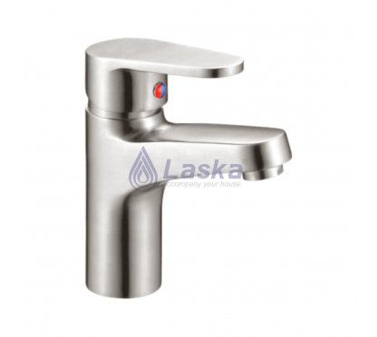 VÒI LAVABO NÓNG LẠNH INOX 304 (BH-5 NĂM) LK-105