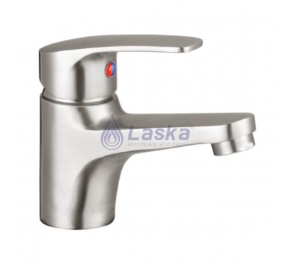 VÒI LAVABO NÓNG LẠNH INOX 304 (BH-5 NĂM) LK-106
