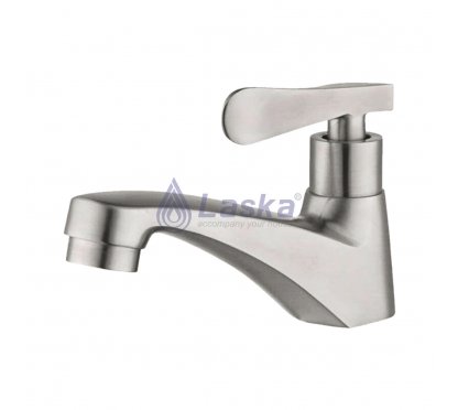 VÒI LAVABO INOX 304, MỘT ĐƯỜNG NƯỚC (BH-3 NĂM) LK-1102