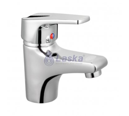 VÒI LAVABO NÓNG LẠNH ĐỒNG THAU MẠ CROME (BH-5 NĂM) LK-1201