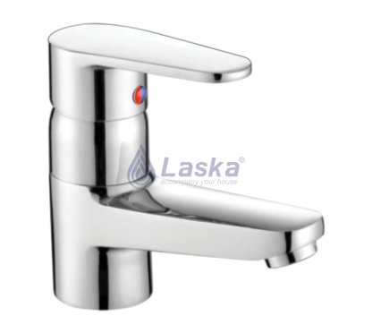 VÒI LAVABO NÓNG LẠNH ĐỒNG THAU MẠ CROME (BH-5 NĂM) LK-1202