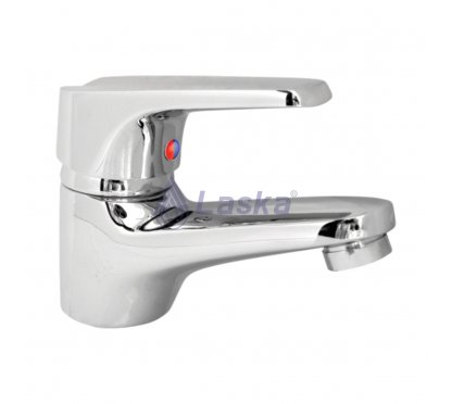 VÒI LAVABO NÓNG LẠNH ĐỒNG THAU MẠ CROME (BH-5 NĂM) LK-1203