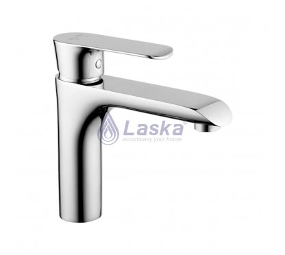 VÒI LAVABO NÓNG LẠNH ĐỒNG THAU MẠ CROME (BH-5 NĂM) LK-1209