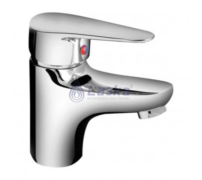 VÒI LAVABO NÓNG LẠNH ĐỒNG THAU MẠ CROME (BH-5 NĂM) LK-122