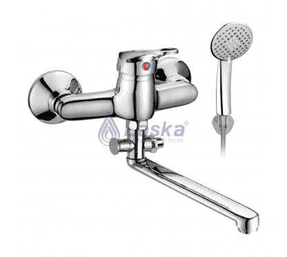 CỦ SEN TẮM NÓNG LẠNH, ĐỒNG THAU MẠ CROME (BH - 5 NĂM) LK-225