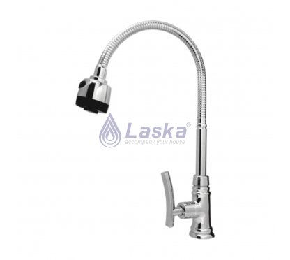 VÒI RỬA CHÉN 1 ĐƯỜNG NƯỚC, ĐỒNG THAU MẠ CROME (BH - 3 NĂM) LK-313B