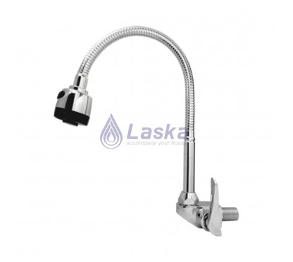 VÒI RỬA CHÉN 1 ĐƯỜNG NƯỚC, ĐỒNG THAU MẠ CROME (BH - 3 NĂM) LK-318B