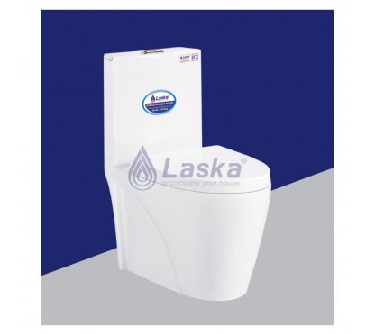 BỒN CẦU 1 KHỐI CAO CẤP LASKA (BH - 20 NĂM) LKBC 03