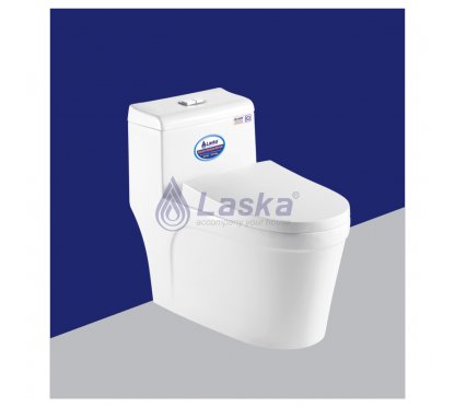 BỒN CẦU 1 KHỐI CAO CẤP LASKA (BH - 20 NĂM) LKBC 05