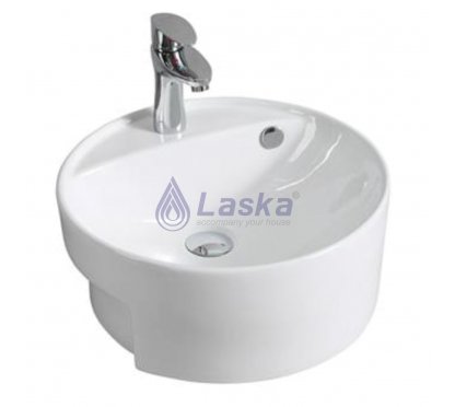CHẬU LAVABO TRÒN - BÁN ÂM (BH - 20 NĂM) LKLB-04