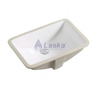 CHẬU LAVABO ÂM BÀN CAO CẤP LASKA (BH - 20 NĂM) LKLB 05