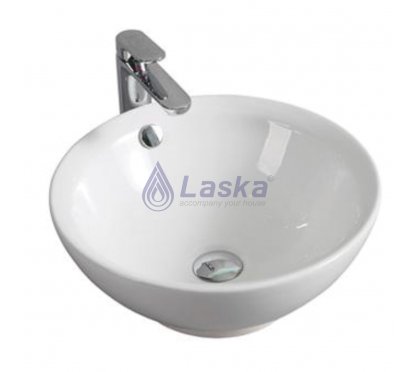 CHẬU LAVABO ĐẶT BÀN LASKA (BH - 20 NĂM) LKLB 12