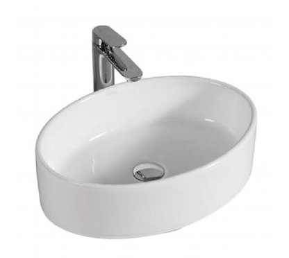 Chậu Lavabo Nổi Elip LASKA - LKLB-14
