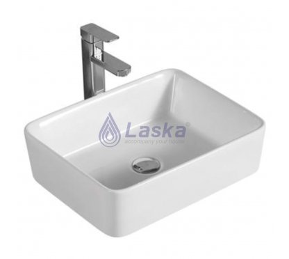 CHẬU LAVABO ĐẶT BÀN LASKA (BH - 20 NĂM) LKLB 15