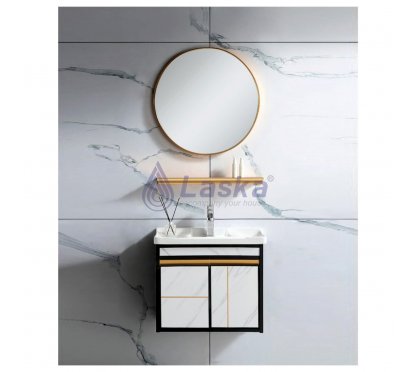 TỦ LAVABO NHÀ TẮM NHỰA PVC KẾT HỢP NHÔM ALUMINIUM SIỀU BỀN (BẢO HÀNH 24 THÁNG) LKTL-06