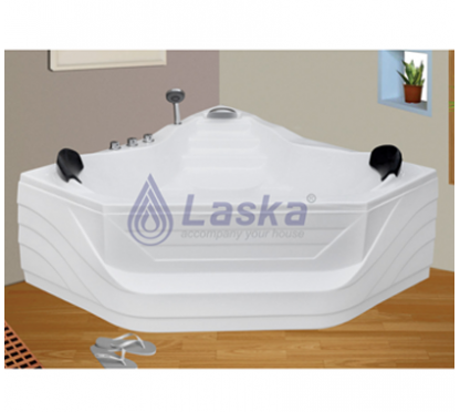 BỒN TẮM GÓC MASSAGE CAO CẤP LASKA (BH-5 NĂM) LK-03BT