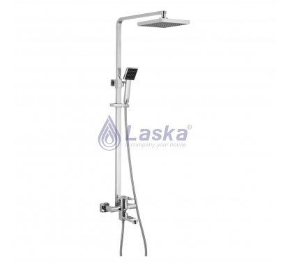 SEN CÂY TẮM ĐỨNG NÓNG LẠNH, ĐỒNG THAU MẠ CROME (BH-5 NĂM) LK 001