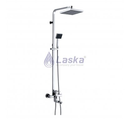 SEN CÂY TẮM ĐỨNG NÓNG LẠNH, ĐỒNG THAU MẠ CROME (BH-5 NĂM)  LK 003