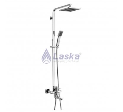 SEN CÂY TẮM ĐỨNG NÓNG LẠNH, ĐỒNG THAU MẠ CROME (BH-5 NĂM) LK 016