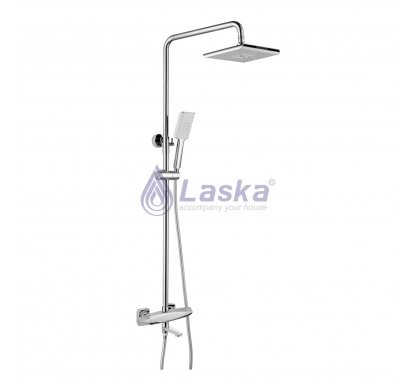 SEN CÂY TẮM ĐỨNG NÓNG LẠNH, ĐỒNG THAU MẠ CROME (BH-5 NĂM) LK 017