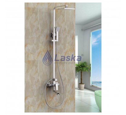SEN CÂY TẮM ĐỨNG NÓNG LẠNH, ĐỒNG THAU MẠ CROME (BH-5 NĂM) LK 019