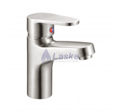VÒI LAVABO NÓNG LẠNH INOX 304 (BH-5 NĂM) LK-105