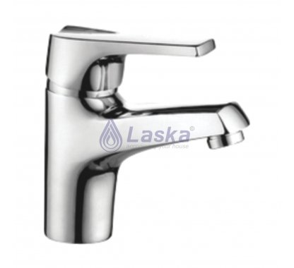 VÒI LAVABO NÓNG LẠNH ĐỒNG THAU MẠ CROME (BH-5 NĂM) LK-121