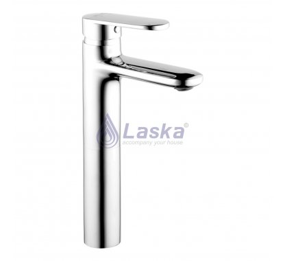 VÒI LAVABO NÓNG LẠNH ĐỒNG THAU MẠ CROME (BH-5 NĂM) LK-1210K (30CM)