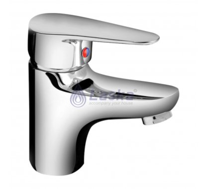 VÒI LAVABO NÓNG LẠNH ĐỒNG THAU MẠ CROME (BH-5 NĂM) LK-122