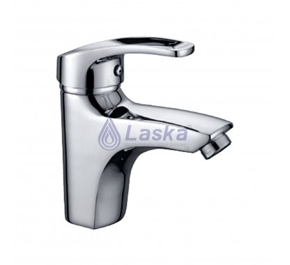 VÒI LAVABO NÓNG LẠNH ĐỒNG THAU MẠ CROME (BH-5 NĂM) LK-123