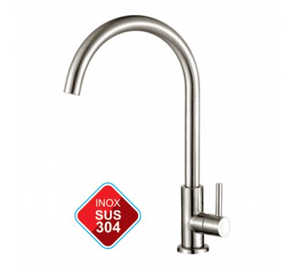 VÒI RỬA CHÉN 1 ĐƯỜNG NƯỚC, INOX 304 (BH - 3 NĂM) LK-3101