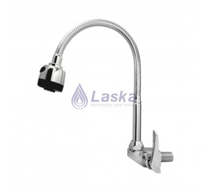 VÒI RỬA CHÉN 1 ĐƯỜNG NƯỚC, ĐỒNG THAU MẠ CROME (BH - 3 NĂM) LK-318B