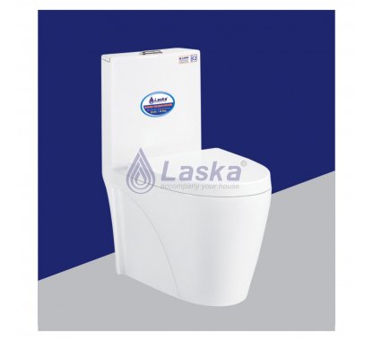 BỒN CẦU 1 KHỐI CAO CẤP LASKA (BH - 20 NĂM) LKBC 03