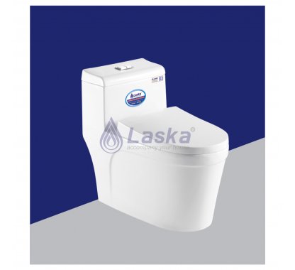 BỒN CẦU 1 KHỐI CAO CẤP LASKA (BH - 20 NĂM) LKBC 05