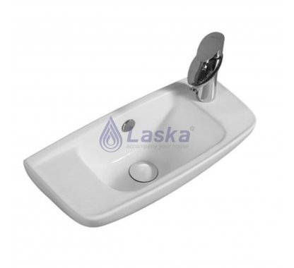 CHẬU LAVABO MINI TREO TƯỜNG LASKA (BH - 20 NĂM) LKLB 07