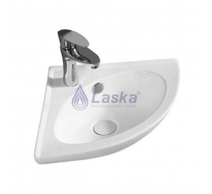 CHẬU LAVABO GÓC TREO TƯỜNG LASKA (BH - 20 NĂM) LKLB 08
