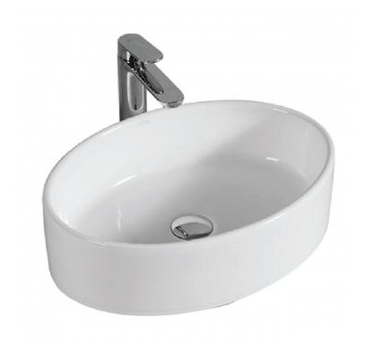 Chậu Lavabo Nổi Elip LASKA - LKLB-14